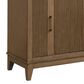 37B Fenwick 36" Single Bathroom Vanity in Kona with Glossy White Composite Stone Top and Backsplash, , large