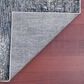 Amer Rugs Vermont VRM-2 5"3" x 7"6" Gray and Orange Area Rug, , large