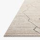 Loloi II Darby 5"3" x 7"6" Sand and Charcoal Area Rug, , large