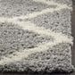 Safavieh Dallas Shag SGD257G-5 5"1" x 7"6" Grey/Ivory Area Rug, , large