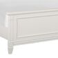 Nicolette Home Willowbrook King Panel Bed in Egg Shell White, , large