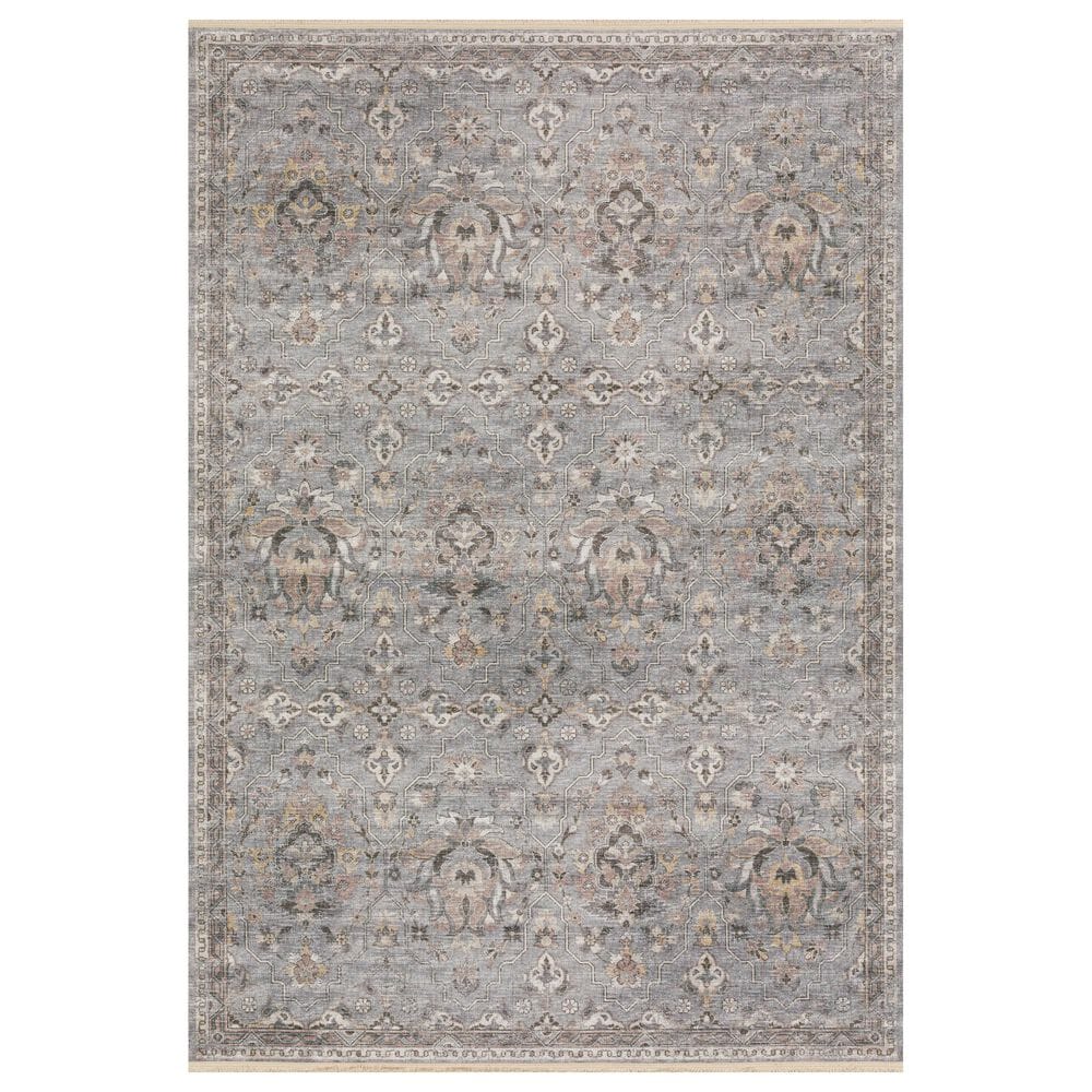 Dalyn Rug Company Marbella 8" x 10" Silver Area Rug, , large