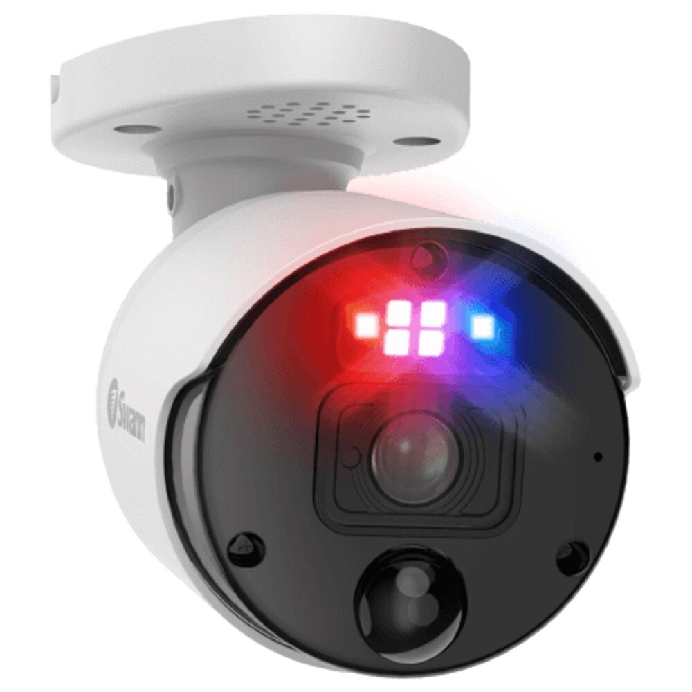 Swann Enforcer 4K Add-on Bullet Camera in White and Black, , large