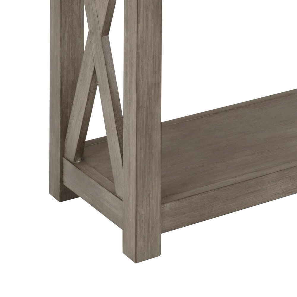 Homestyles Mountain Lodge Console Table in Gray, , large