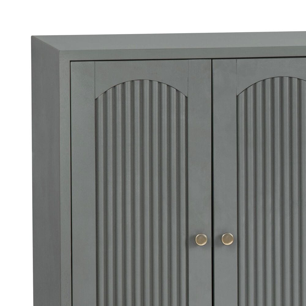 Slatehouse Palisade 6-Door Sideboard in Green, , large
