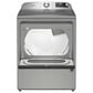 Maytag 5.3 Cu. Ft. Smart Top Load Washer and 7.4 Cu. Ft. Smart Gas Top Load Dryer Laundry Pair in Classic Silver, , large