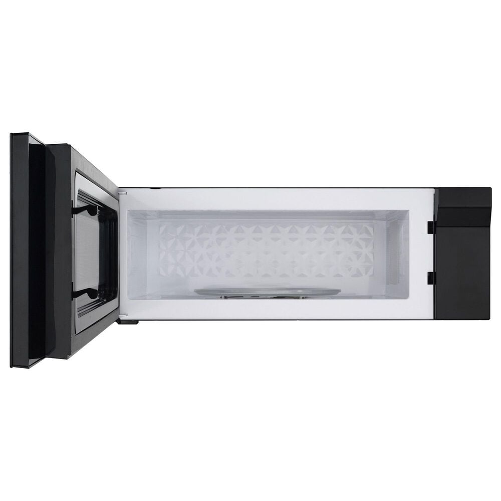 GE Profile 1.2 Cu. Ft. Over-the-Range Low Profile Sensor Microwave Oven in Black, , large