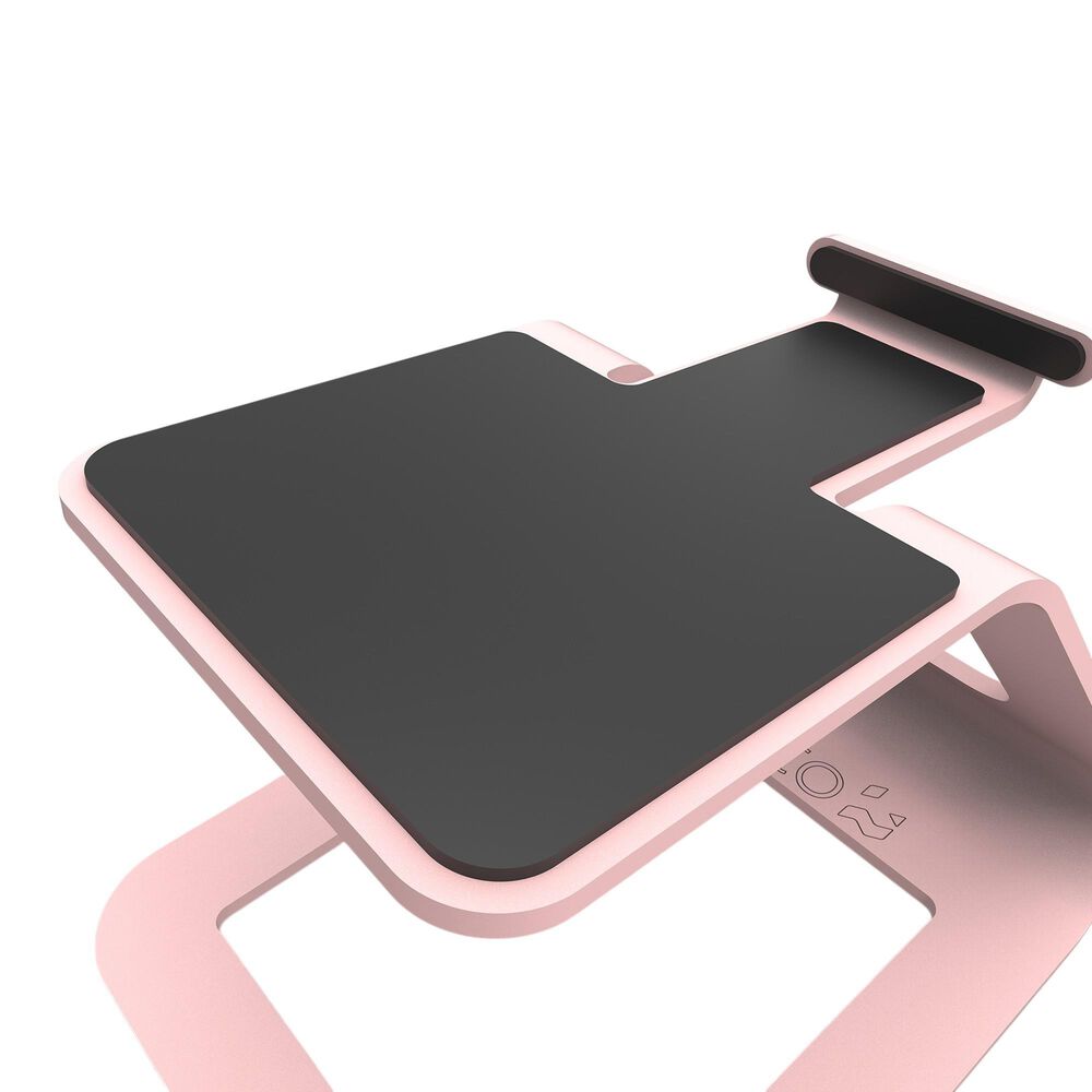 Kanto Elevated Desktop Speaker Stand for Small Speakers in Pink (Set of 2), , large