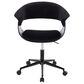 Lumisource Vintage Mod Office Chair in Black, , large