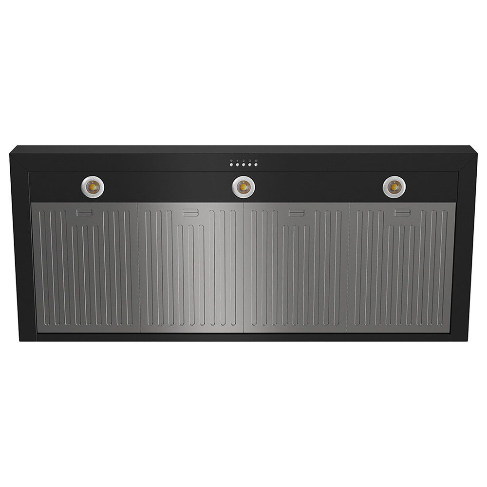 Thor Kitchen 48" Professional Wall Mount Pyramid Range Hood in Matte Black, , large