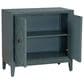 Linon Home Decor Jaylan 2-Door Cabinet in Blue, , large