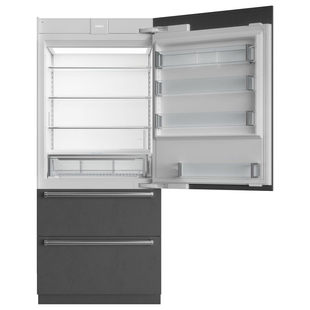 Sub-Zero Designer 20.4 Cu. Ft. Over-and-Under Refrigerator with Internal Dispenser in Panel Ready, , large
