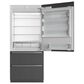 Sub-Zero Designer 20.4 Cu. Ft. Over-and-Under Refrigerator with Internal Dispenser in Panel Ready, , large