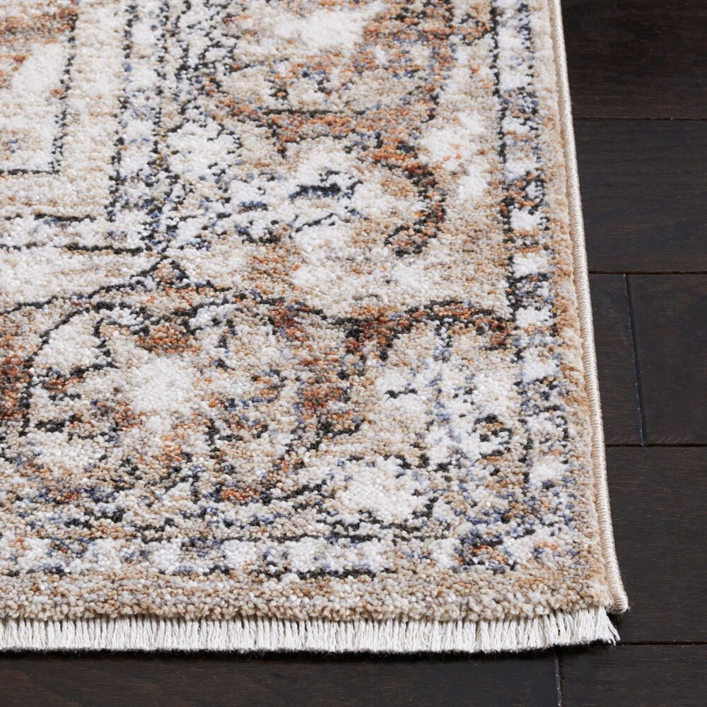 Safavieh Jasmine 2&#39;2&quot; x 9&#39; Ivory and Beige Runner, , large