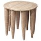 Splendor Living Jennings Mango Wood Side Table in Natural, , large