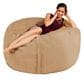 Jaxx 5" Large Bean Bag with Removable Cover in Camel, , large