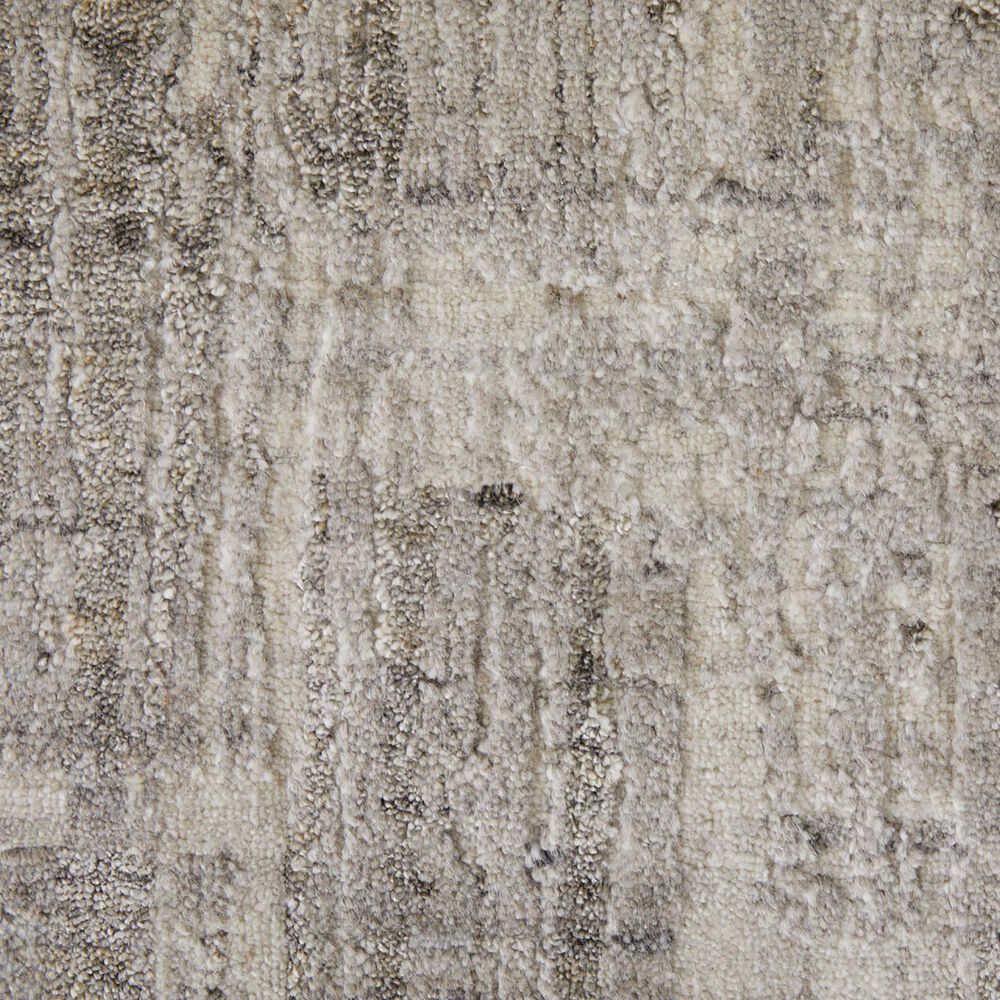 Feizy Eastfield 69AKF 2&#39;6&quot; x 10&#39; Gray and Beige Runner, , large