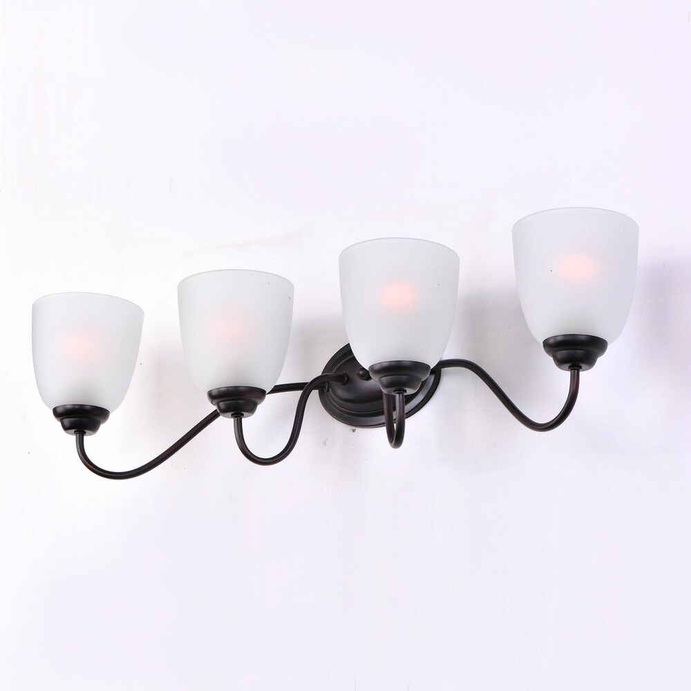 Maxim Lighting Stefan 4-Light Bath Vanity in Oil Rubbed Bronze, , large