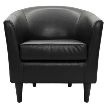 Overman International Corp Accent Chair in Rodeo Black, , large