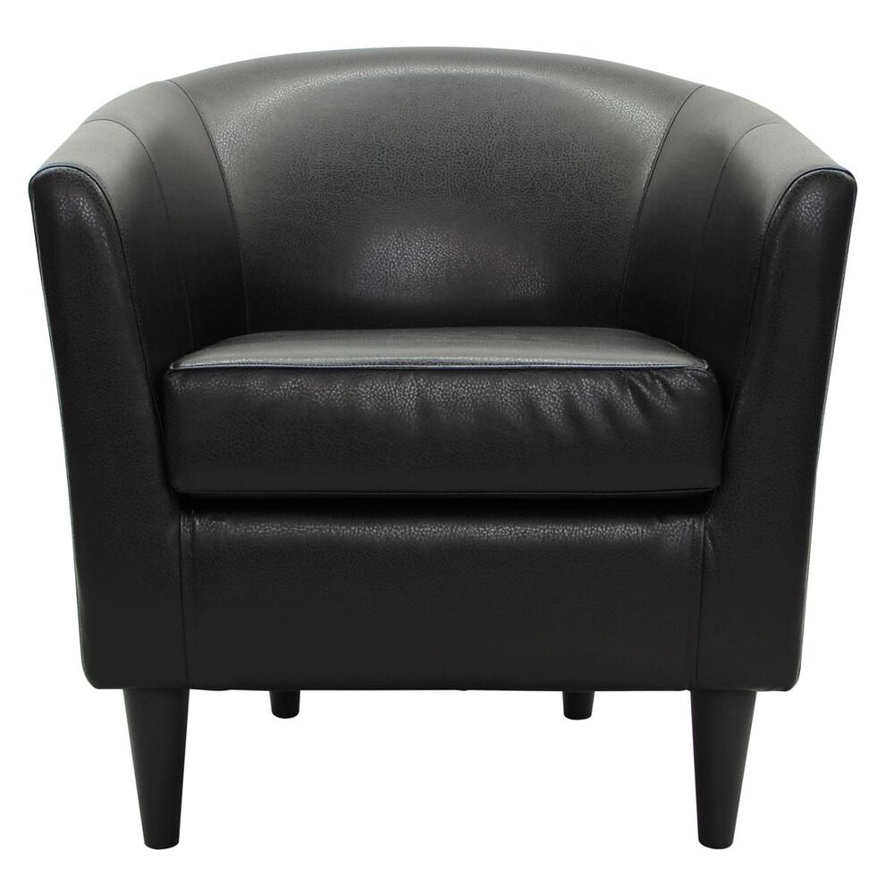 Overman International Corp Accent Chair in Rodeo Black, , large