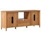 Walker Edison Flynn Scandinavian 58" TV Stand in English Oak, , large