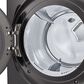 LG 5 Cu. Ft. Front Load Washer with 25 Wash Cycles and 7.4 Cu. Ft. Electric Dryer Laundry Pair in Black Steel, , large