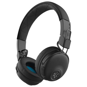 JLab Studio Bluetooth Wireless On-Ear Headphones in Black, , large