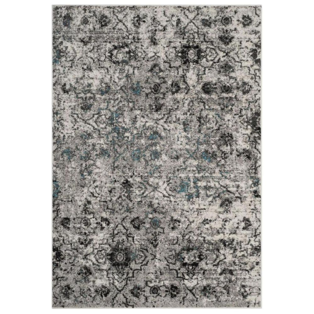 Safavieh Adirondack ADR135C 8" x 10" Grey and Black Area Rug, , large