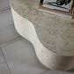 Artistica Metal Designs Baronet Cocktail Table in Antiqued White, , large