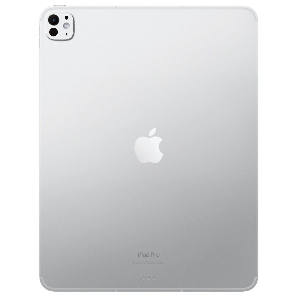 Apple 13" iPad Pro | Apple M5 Chip - Wi-Fi + Cellular 256GB with Standard Glass in Silver (latest Model) and 2-Year AppleCare+, , large