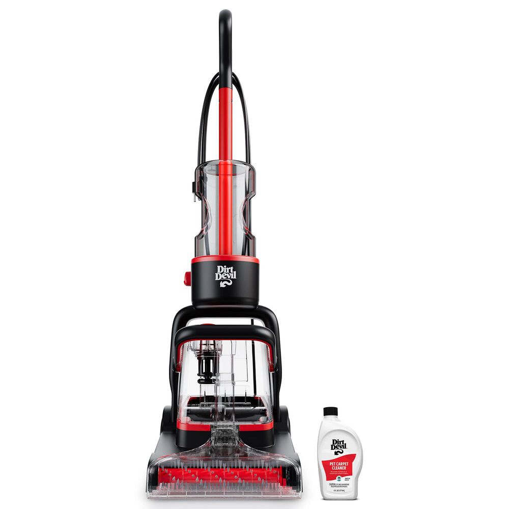 Dirt Devil Full Size Carpet Washer in Black and Red, , large