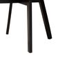 Baxton Studio Dannell Side Chair in Black and Light Brown (Set of 2), , large