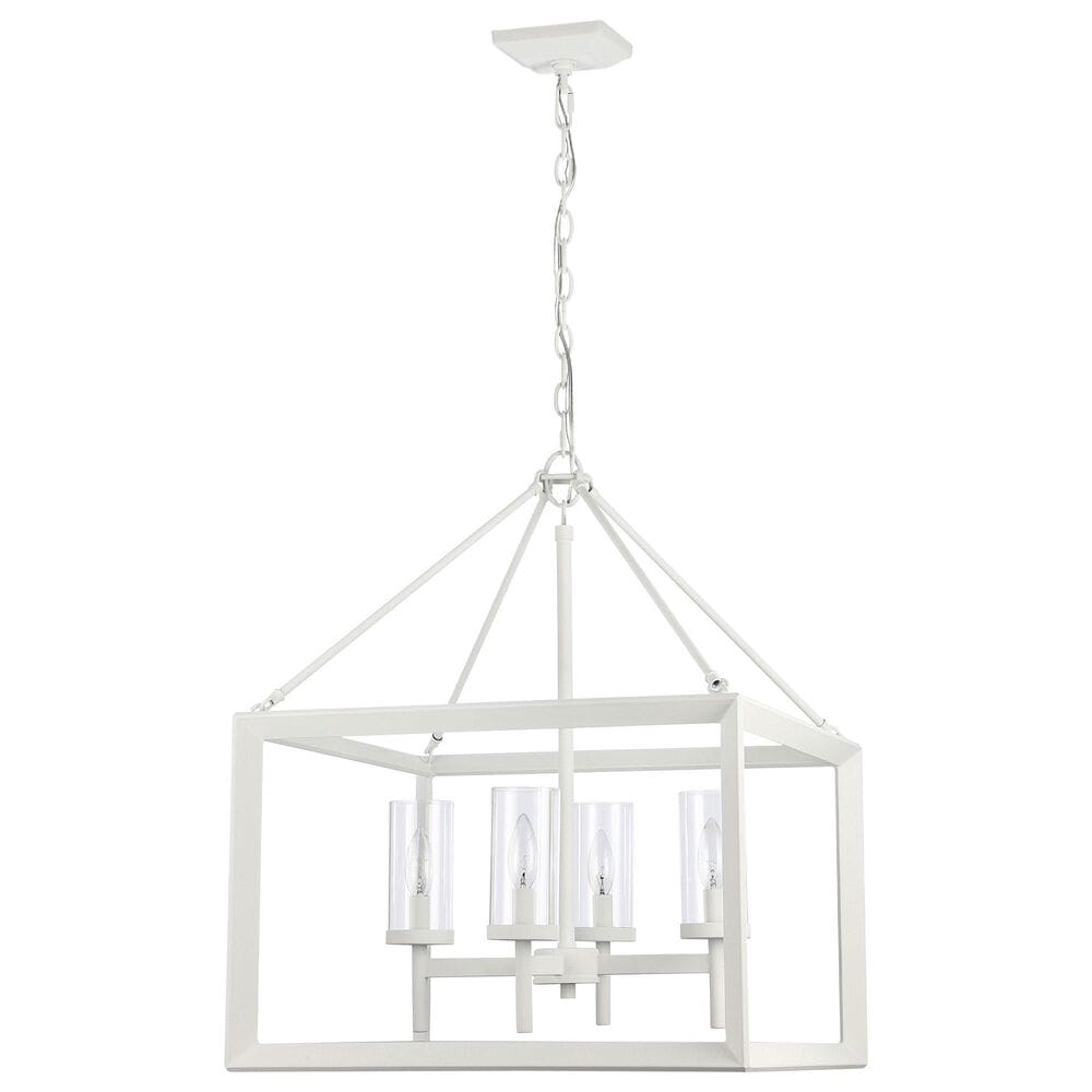 Golden Lighting Smyth 4-Light Chandelier in Natural White, , large