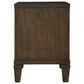 Hekman Linwood 3-Drawer Chairside Chest in Brown, , large