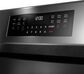 Frigidaire Gallery 30" Rear Control Gas Range with Total Convection in Black Stainless Steel, , large