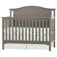Foundations Worldwide Hampton 2 Piece Arch Top Nursery Set in Dapper Gray, , large