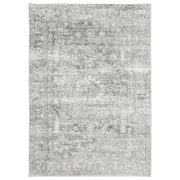 Oriental Weavers Malibu 2" x 3" Grey and Ivory Area Rug, , large