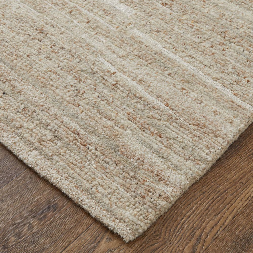Feizy Navaro 2&#39; x 3&#39; Beige and Ivory Area Rug, , large