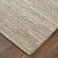 Feizy Navaro 2" x 3" Beige and Ivory Area Rug, , large