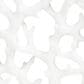 Maple and Jade 16" Coral Decorative Sculpture in Textured White and Clear, , large