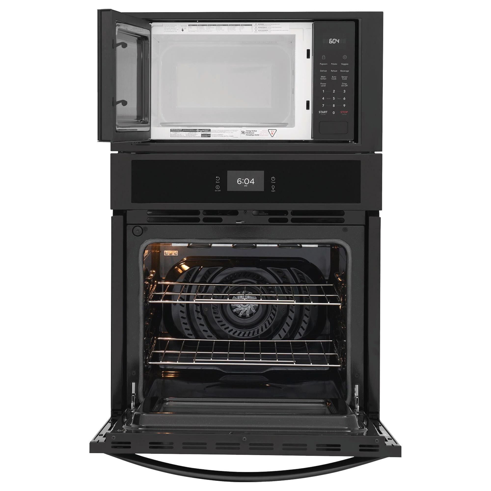 Frigidaire wall oven sales microwave combo