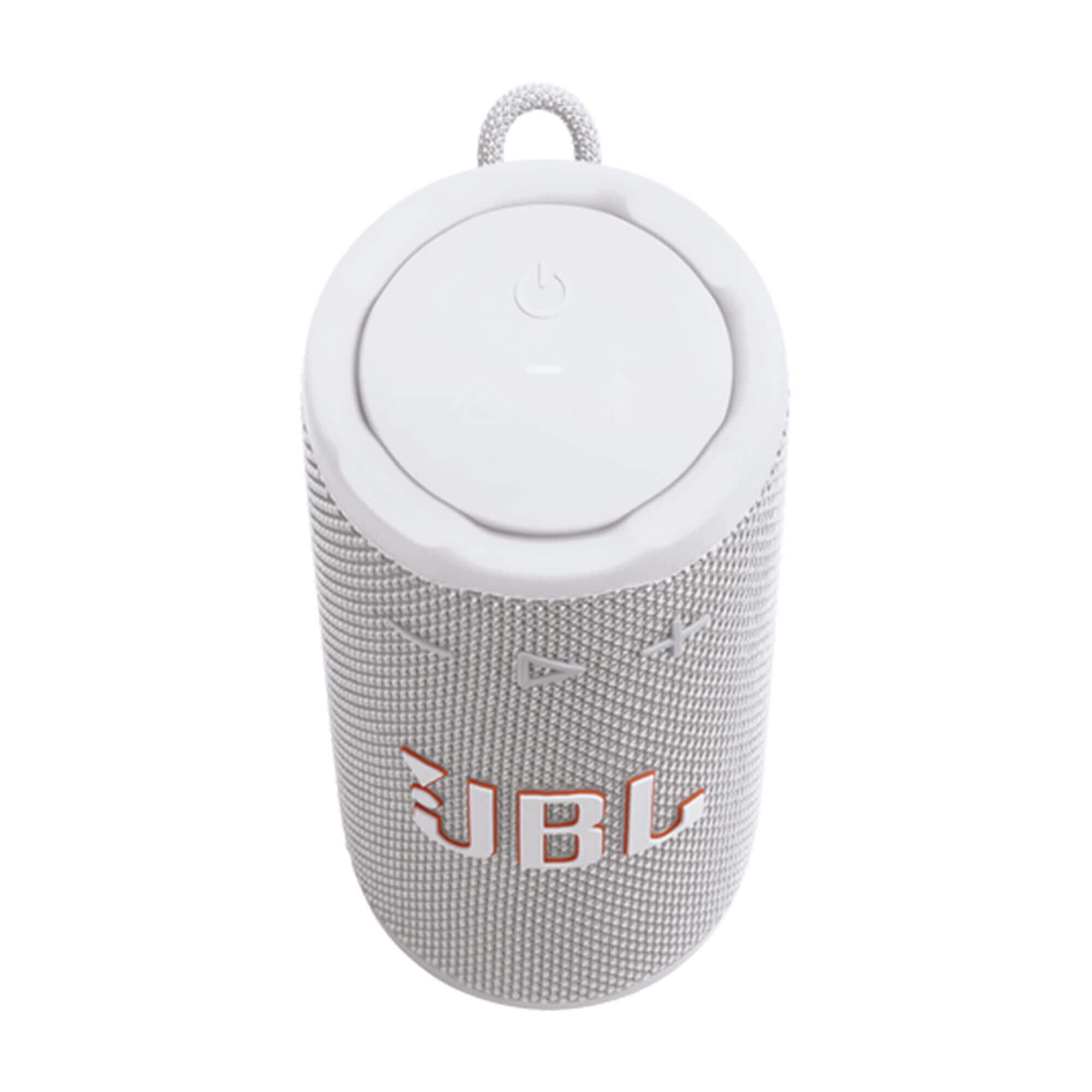 JBL Grip - Portable Compact Bluetooth Waterproof Speaker in White