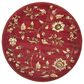 Safavieh Lyndhurst  LNH552 5"3" Round Red and Multicolor Area Rug, , large