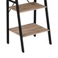 Timberlake Hastings Home 4-Tier Bookcase in Gray and Black, , large