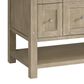 James Martin Vanities Breckenridge 72" Double Vanity in Whitewashed Oak with 3 cm Charcoal Soapstone Quartz Top, , large