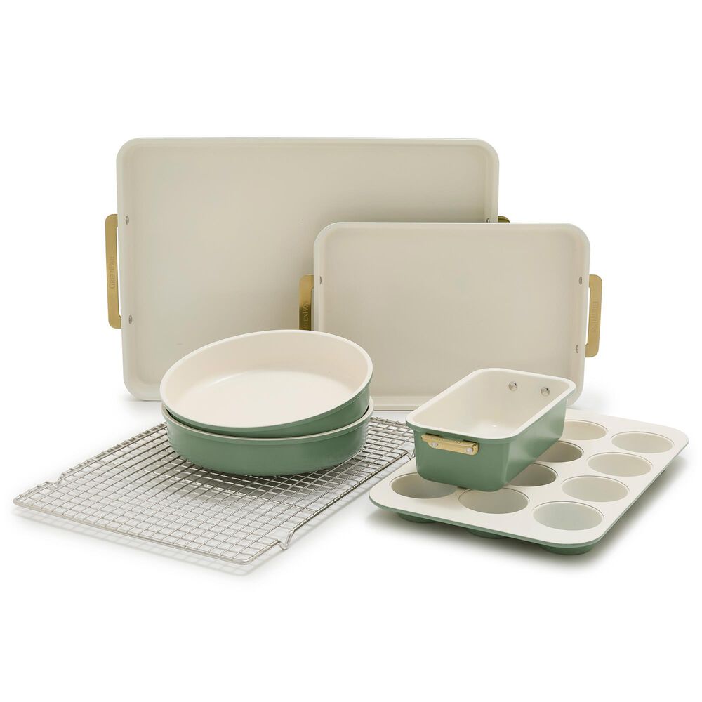 Green Pan Reserve Bakeware 7-Piece Baking Set in Sage, , large