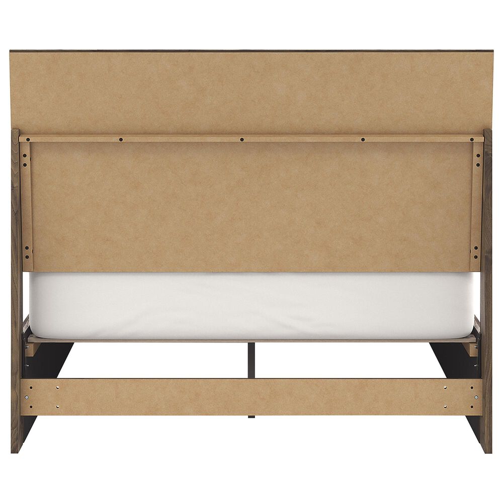 Ashley Chirason Queen Platform Bed in Warm Natural Brown, , large