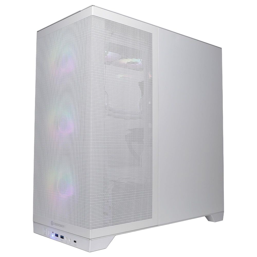CyberPowerPC Gamer Supreme Gaming Desktop | AMD Ryzen 7 7800X3D - 32GB RAM - NVIDIA GeForce RTX 5060 Ti Graphics - 2TB SSD in White, , large