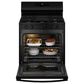 GE Appliances 30" Freestanding Gas Range with 5 Burners in Black, , large