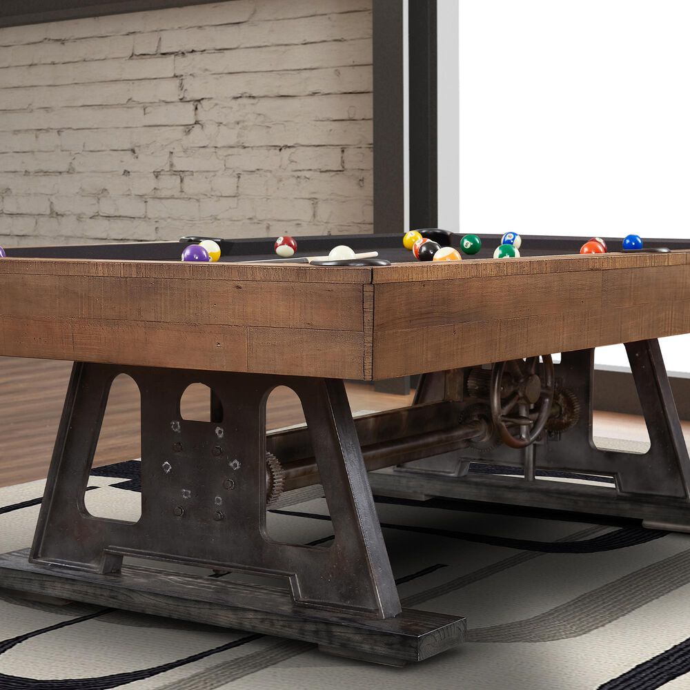 IMPERIAL Davinci Pool Table in Reclaimed Wood, , large